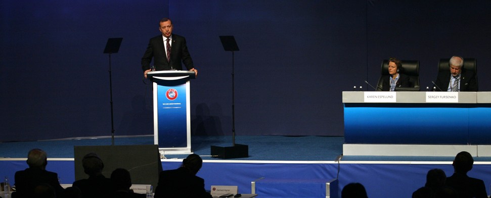 Erdogan wirbt für EM 2020 in der Türkei