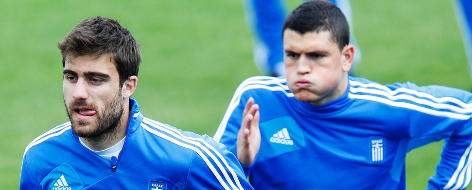 Tabuthema Politik: Griechische Fußballer üben Zurückhaltung