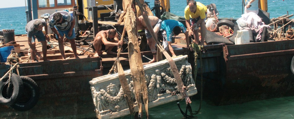 Sarkophag bei Antalya entdeckt