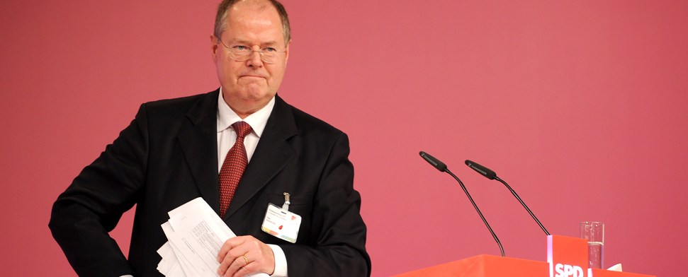 Steinbrück wird voraussichtlich SPD-Kanzlerkandidat