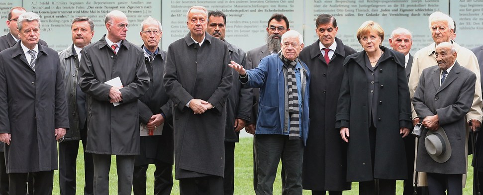 Denkmal für ermordete Sinti und Roma eingeweiht