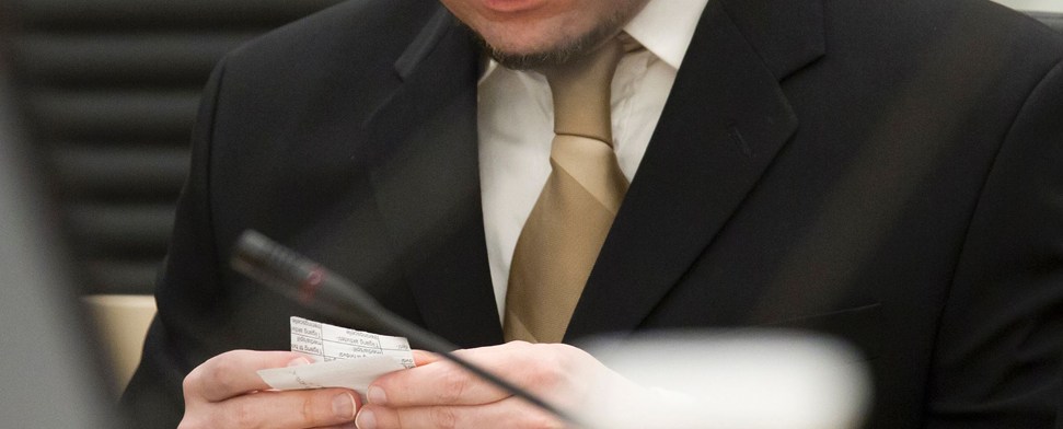 Breivik rät „lieber Schwester Beate“ zur Propaganda