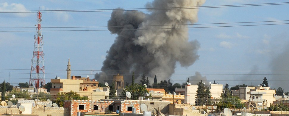 An der Grenze zu Syrien, an der Grenze zum Krieg