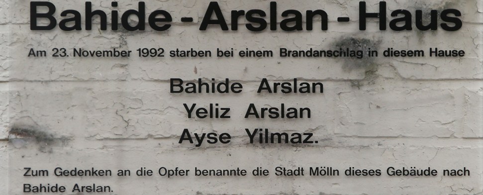 Gedenkfeier für die Opfer des Brandanschlags von Mölln