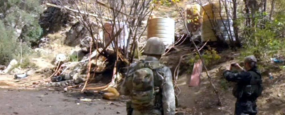 Şemdinli: Drei Kilometer lange illegale Öl-Pipeline gefunden