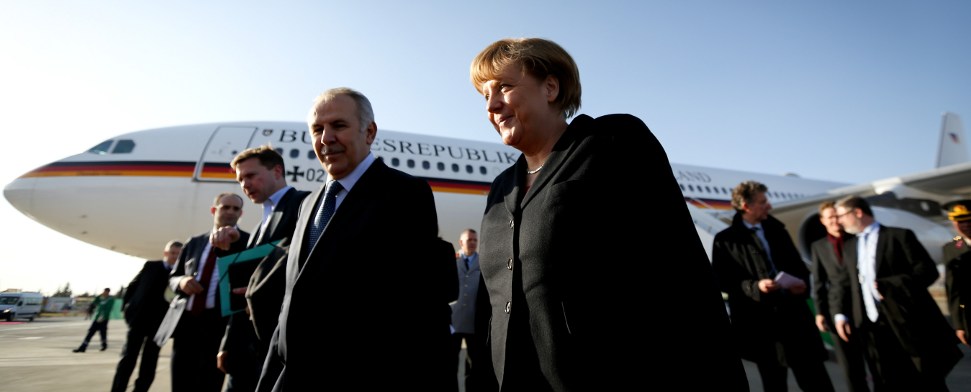Merkel in der Türkei eingetroffen