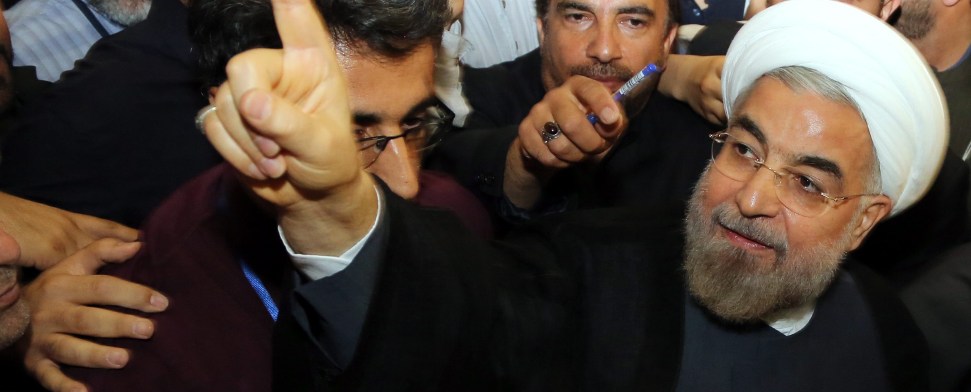 Reform-Kandidat Ruhani gewinnt Wahl im Iran