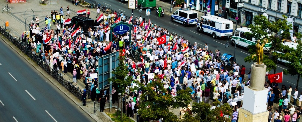 Berlin: Kundgebung gegen Militärregime in Ägypten