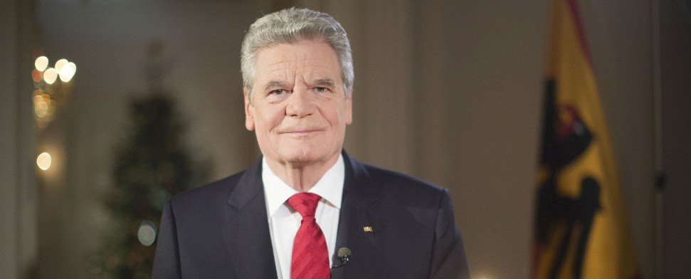 Gauck zum Fastenbrechen: Gemeinsam feiern