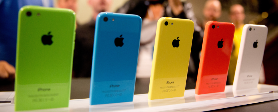 Bunte iPhones und ein Fingerabdruck-Sensor