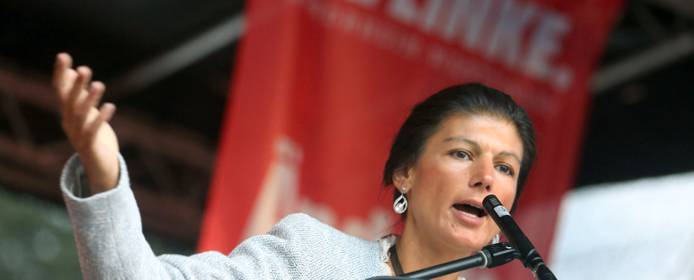 Links, da wo das Herz sitzt