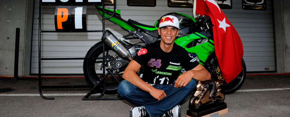 Türkisches Kämpferherz auf zwei Rädern