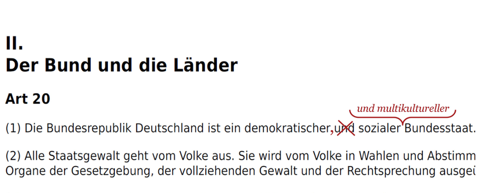 Zukunft Deutschlands ist multikulturell