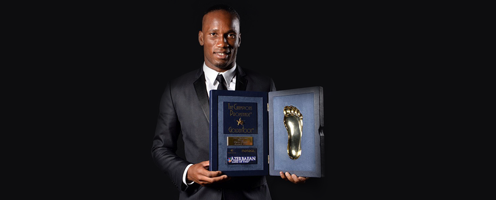 Didier Drogba gewinnt den „Golden Foot“ 2013
