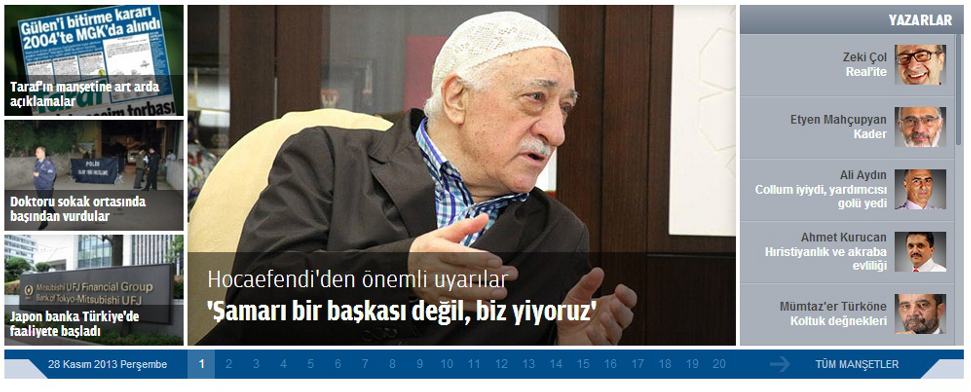 Erdoğan unterschrieb Anordnung gegen Hizmet-Bewegung