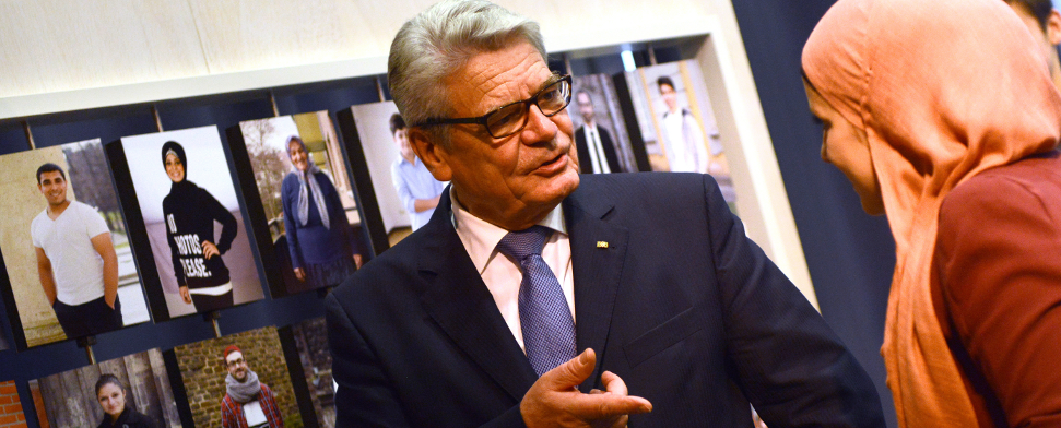 Gauck: Verschiedenheit nicht ein Problem, sondern eine Bereicherung