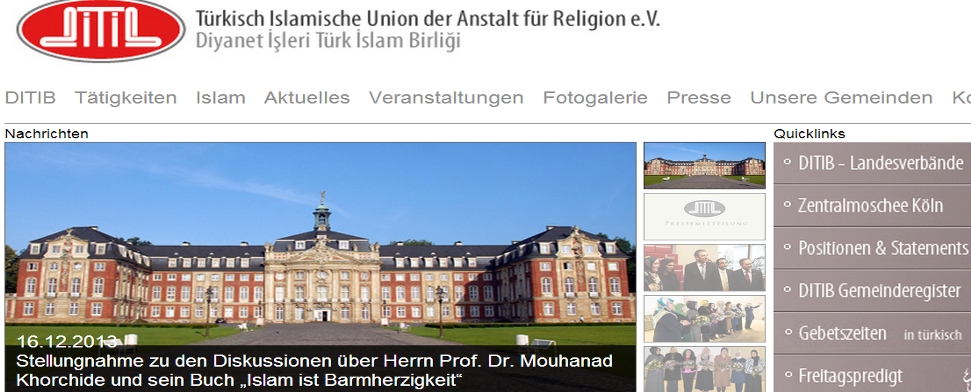 DITIB: Khorchide in seiner Funktion nicht mehr tragbar