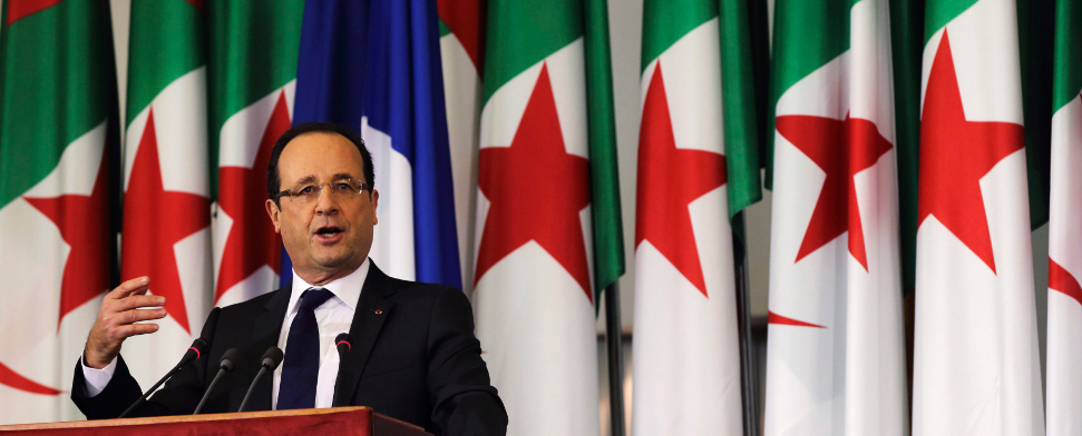 Frankreichs Präsident entschuldigt sich für „Scherz“ bei Algerien