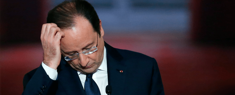 Erst Dieudonné, jetzt eine Affäre: Hollande steht mit dem Rücken zur Wand