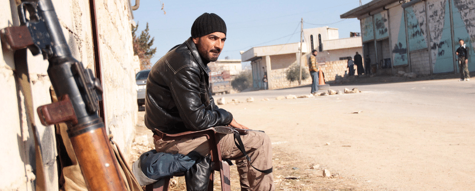 Terroristen in Syrien und dem Irak auf dem Rückzug