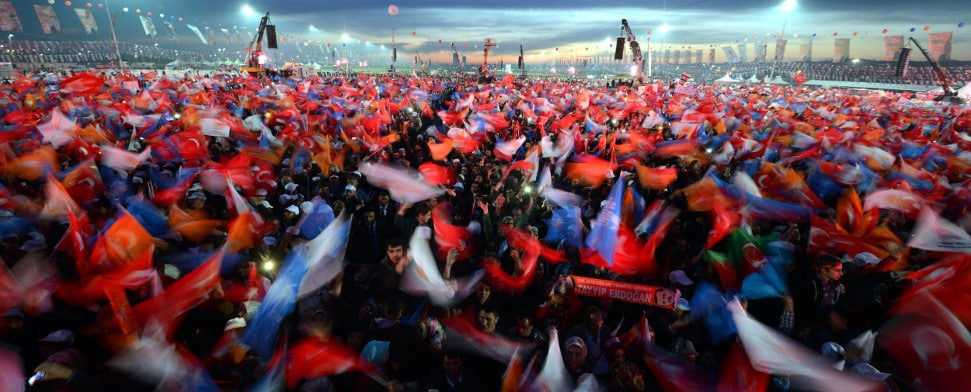 Die Armen halten zu Erdoğan