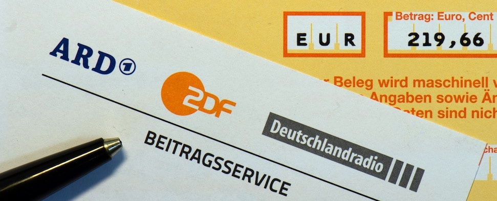 Rundfunkbeitrag sinkt auf 17,50 Euro im Monat