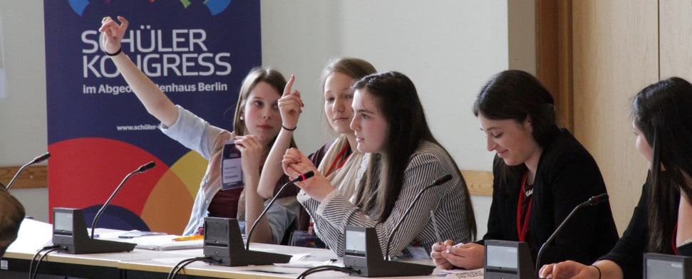 Forum für Schüler: Zweiter bundesweiter Kongress in Berlin