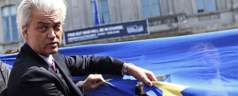 Wähler zeigen rechtspopulisten Wilders gelbe Karte