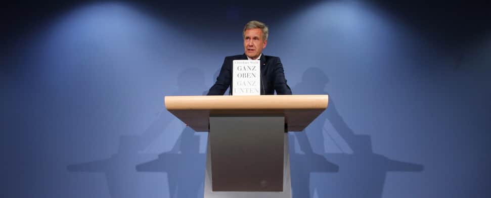 Ex-Präsident Wulff rechnet mit Staatsanwälten und Journalisten ab