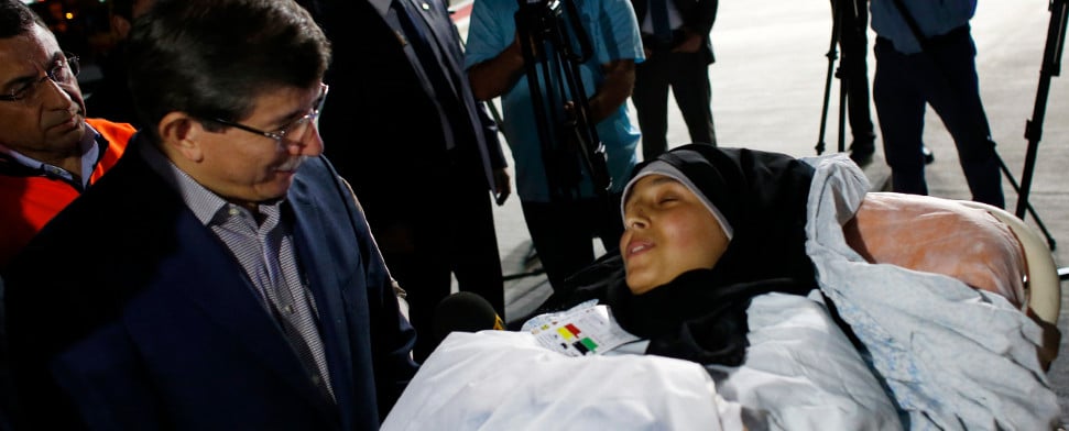 Erste Palästinenser aus Gaza in der Türkei zur Behandlung eingetroffen