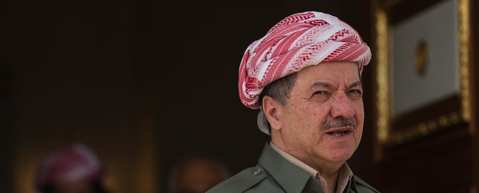 Shingal: Barzanis Nationalismus, Barzanis Verrat