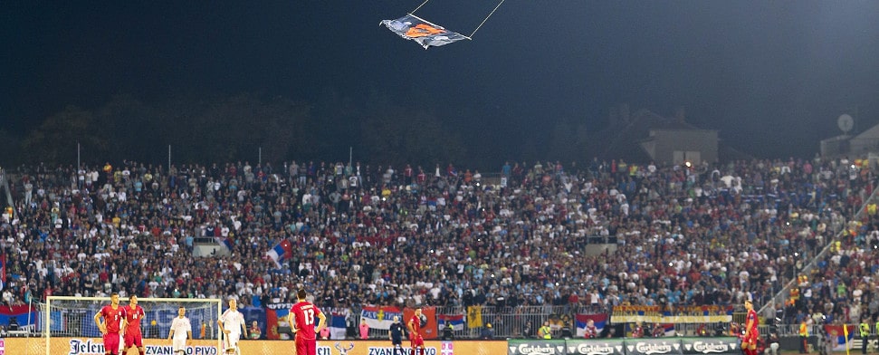 Skandalspiel Serbien – Albanien: Bruder des albanischen Ministerpräsidenten festgenommen