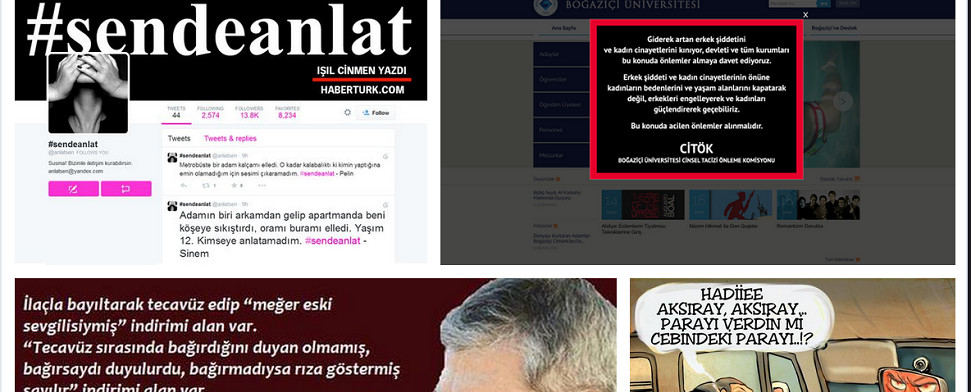 #sendeanlat: Frauen starten Kampagne gegen sexuelle Gewalt in der Türkei