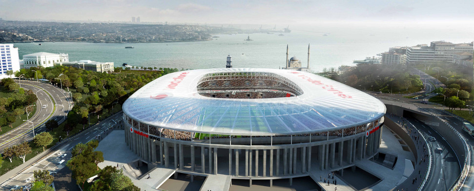 Rohbau fertig: Neue Beşiktaş-Spielstätte soll modernstes Stadion der Türkei werden