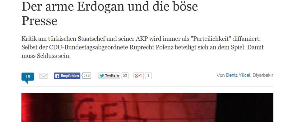 Polenz, Yücel, Güvercin und Topçu im Clinch: „Glaube nicht an Objektivität“