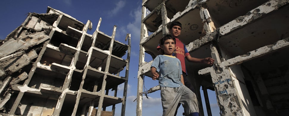 Ein Jahr Gaza-Krieg: Selbst die Ecken und Enden fehlen