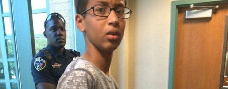 Uhrenbauer Ahmed heißt leider nicht Steven und ist auch noch Muslim