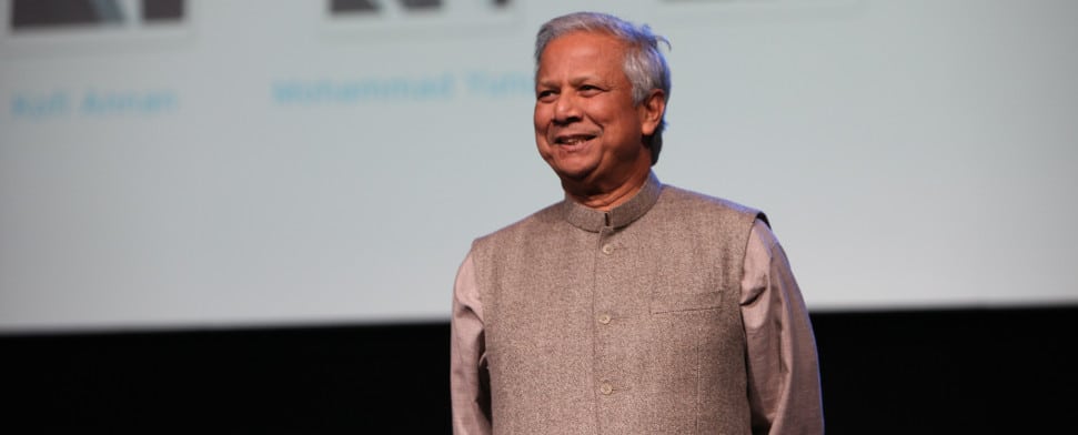 Kapitalismuskritik von Muhammad Yunus: „Nehmt die profitmaximierende Brille ab!“