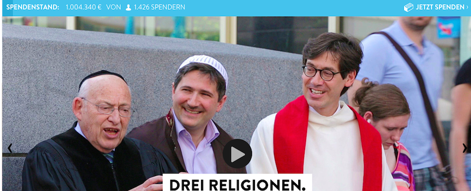 Über eine Million Euro für das „House of One“ gespendet