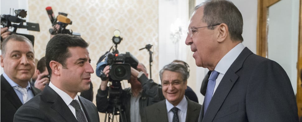 Kurdischer Politiker in Russland: Demirtaş trifft Lawrow