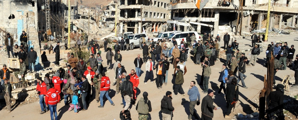 Syrien: Regime und Rebellen tauschen Verletzte und Zivilisten aus