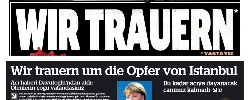 Türkei: Zeitungen titeln auf Deutsch – Zahl der Toten gestiegen