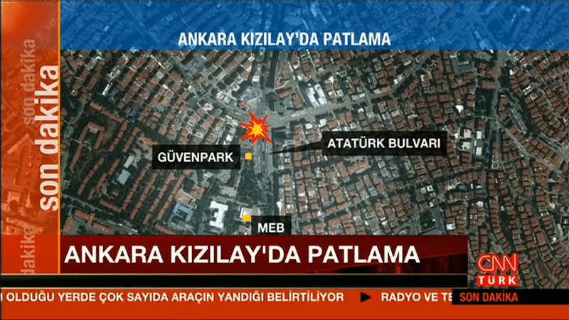 Dritter Anschlag in Ankara seit Oktober: Mindestens 27 Tote, 75 Verletzte