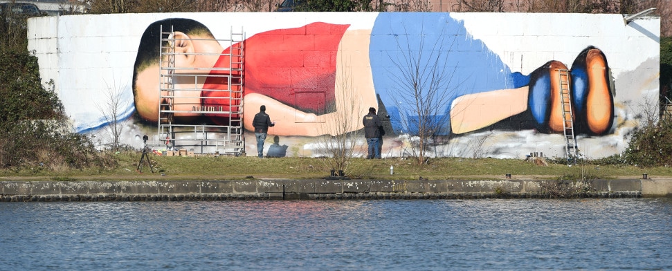 Mahnung an die Deutschen: 120 Quadratmeter für Aylan Kurdi