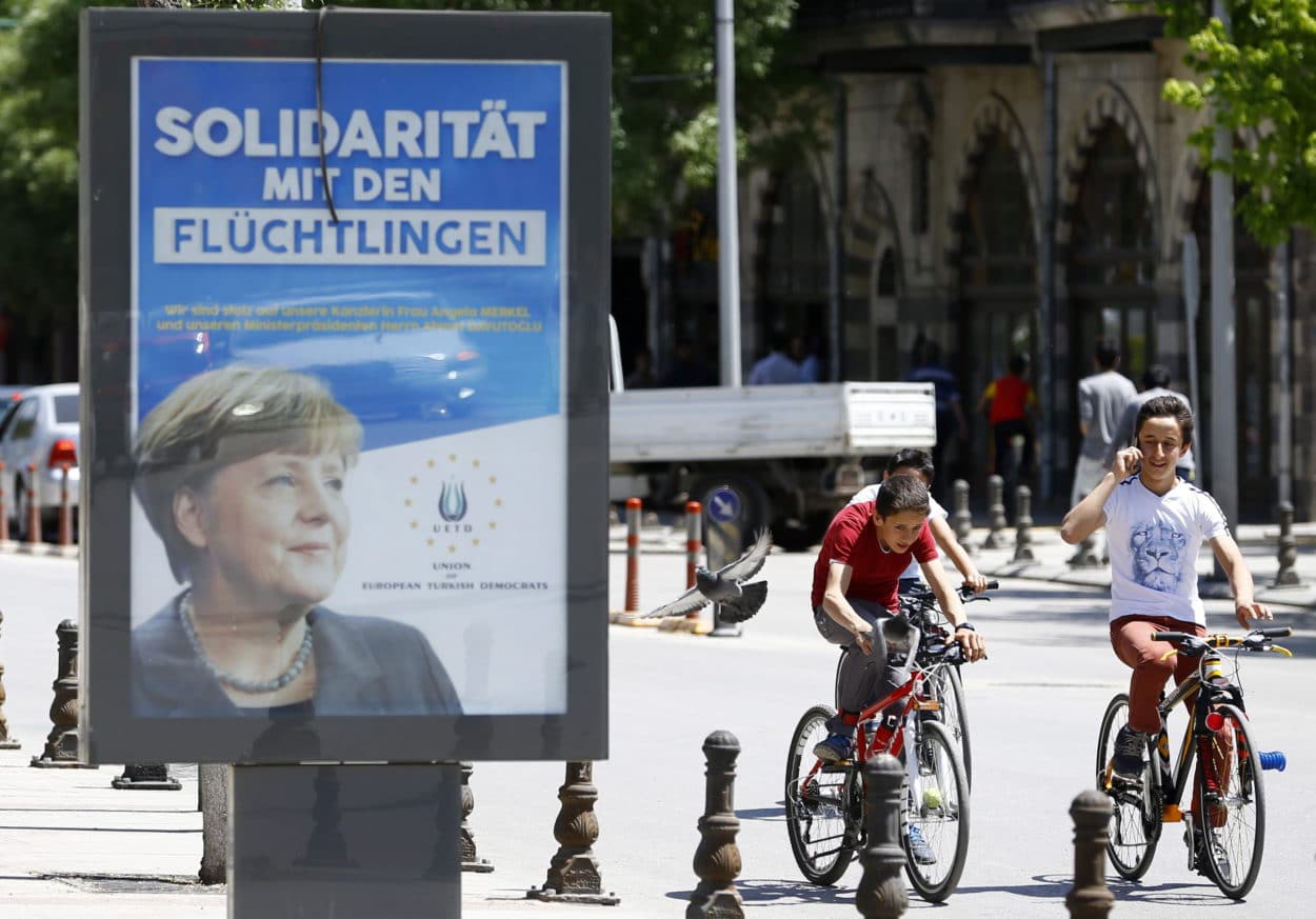 Heikler Besuch in der Türkei: Merkel in Gaziantep angekommen