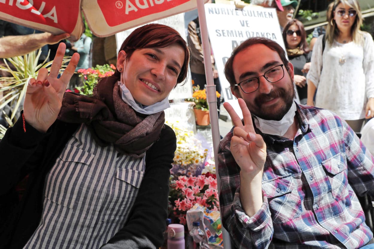 147. Tag des Hungerstreiks: Menschenrechtsgericht weist Eilantrag für Gülmen und Özakça ab