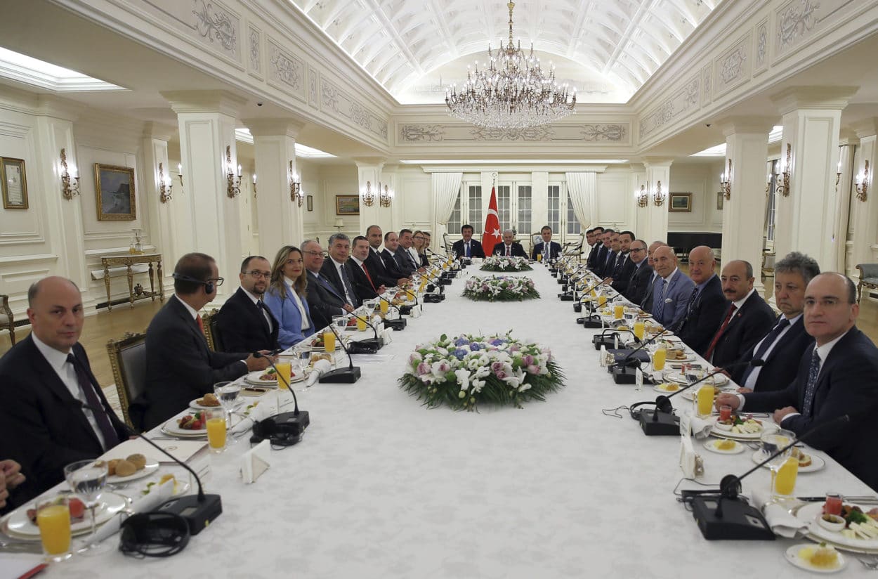 Yıldırım trifft sich mit deutschen Firmen: «Wir sehen Sie als Firmen dieses Landes»