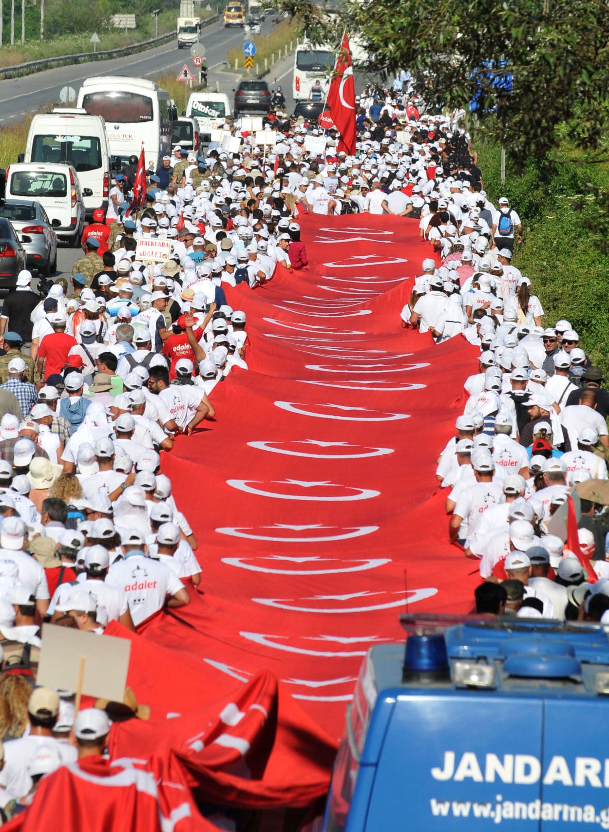 Protestmarsch der CHP: Großkundgebung in Istanbul