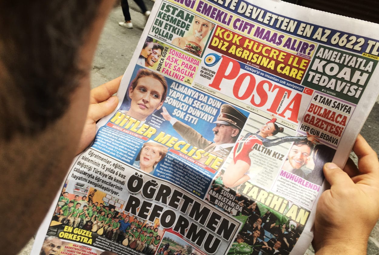 Türkische Zeitungen: «Hitler» im Parlament