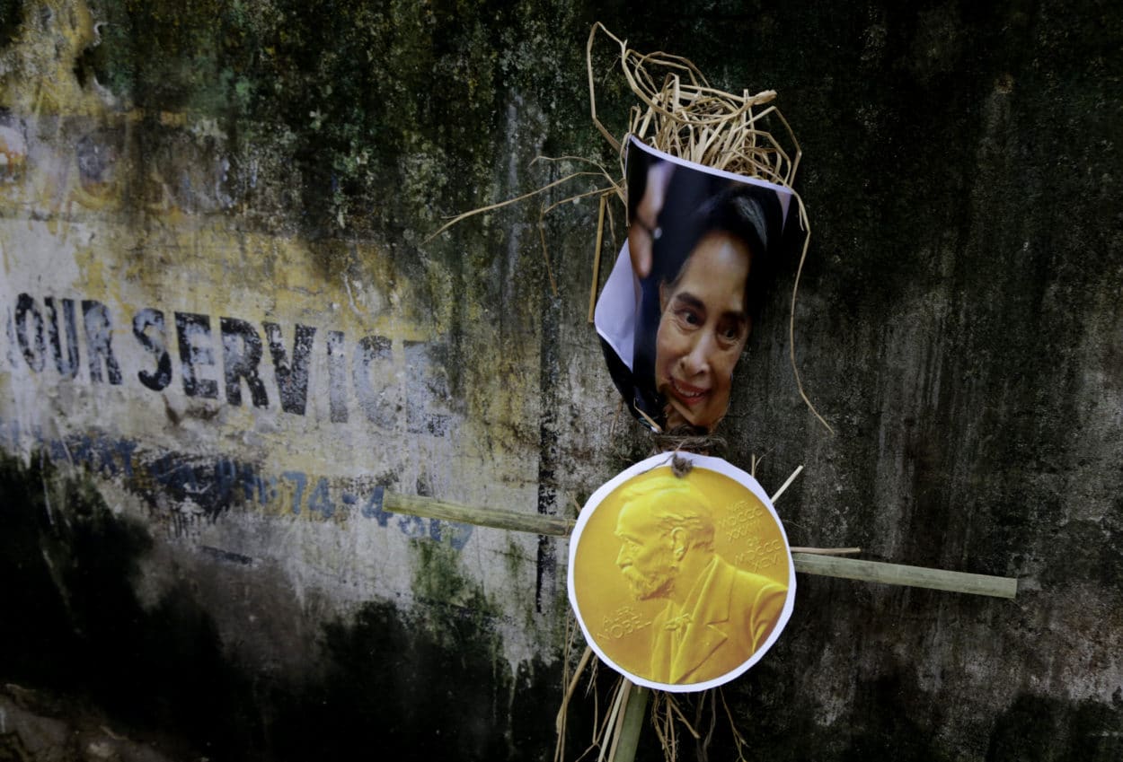 Myanmar: Friedensnobelpreisträgerinnen geben Suu Kyi Schuld an «Völkermord»